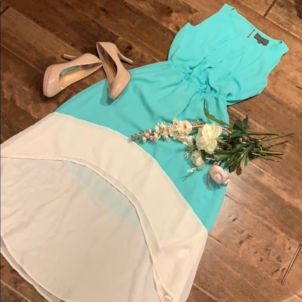 Anthro dreamy hi low dress! 👗